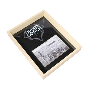 Bóng rổ huấn luyện viên Quà Tặng khung ảnh bóng hộp hiển thị thể thao họ cảm ơn huấn luyện viên khung hình cho trang trí nội thất - Product Image 2
