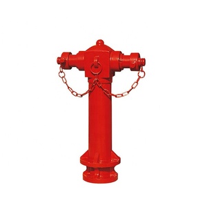 Hydrant d'incendie mural à 2 voies en fonte ductile BS750, type pilier, fourni par l'usine, en vente avec livraison gratuite - Product Image 4
