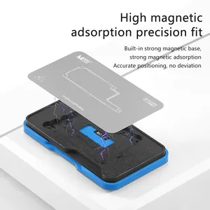 MaAnt M072 Modèle de plantation intermédiaire pour <span class=keywords><strong>iPhone</strong></span> X -12 <span class=keywords><strong>13</strong></span> 14 15 16 Pro Max <span class=keywords><strong>Mini</strong></span> <span class=keywords><strong>Carte</strong></span> mère BGA Reballing Stencil Platform - Product Image 3