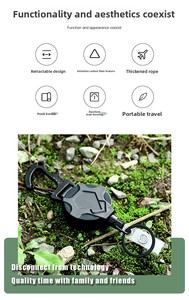 Cordino Antifurto Estensibile ad Alta Resistenza, Portachiavi Retrattile con Cavo in Acciaio, Corda Elastica Facile da Tirare, Fibbia Facile da Aprire - Product Image 6