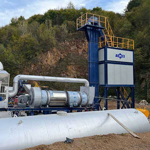 Prix de l'usine d'asphalte de 40 TPH à mélange de tambour continu portable mobile - Product Image 1