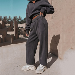 Conjunto Deportivo de Dos Piezas para Mujer, Personalizado, Color Sólido, Informal, Primavera, Tejido de Punto con Serigrafía Frontal, MOQ 2 Piezas - Product Image 6