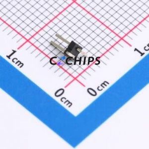 PZ1.27-UL2D-2A Pin Header SMD,P=1.27mm Connector ( Pin Structure: 1x2P )( Pitch: 1.27mm )( Round Pin / Square Pin: Pin Header ) - Product Image 2