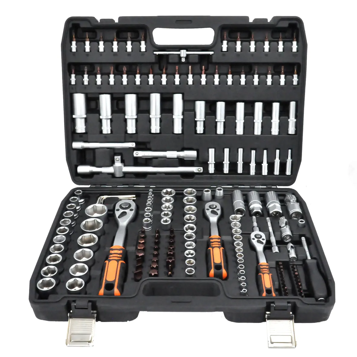 Multi Function Combination Car Repair Socket Ratchet Wrench Sets Full Hand Tool Set 172PCS