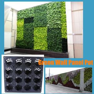 Panel de pared verde, jardinera vertical, soporte para plantas de pared, decoración, maceta colgante - Product Image 2