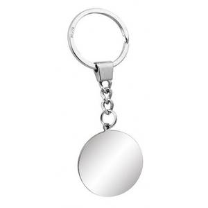 Llavero Estilo Vintage, Portamonedas de 35 mm de Diámetro, Impresión UV con Logotipo Personalizado, Acero Inoxidable, Opciones de Diseño Vintage Disponibles - Product Image 1