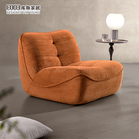 Canapé-lit moderne de luxe relaxant sans os, en mousse compressée, pour salon, fabriqué à Foshan