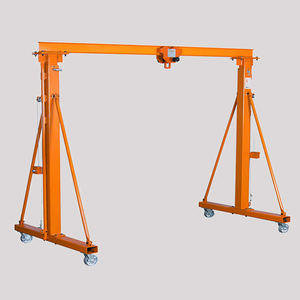 मशीन की मरम्मत के लिए 1t 2t 3t 5t मुक्त मूविंग मिनी गैन्ट्री क्रेन पेंडेंट लाइन नियंत्रण - Product Image 4