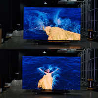 Venta caliente P1.25 Interior a todo Color Alta frecuencia de actualización Pantalla LED TV 110-200 pulgadas Pared de video para uso en ascensor de tienda minorista