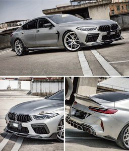 Kit de carrocería de coche de 2020 pulgadas de alta calidad adecuado para BMW 8 <span class=keywords><strong>Series</strong></span> F93 cuatro puertas estilo SQ faldas laterales de fibra de carbono seco - Product Image 6