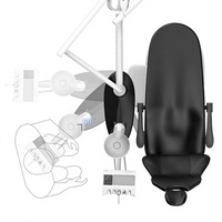 Unité de Traitement Dentaire Complet Électrique, Fauteuil Dentaire avec Composants Métalliques, Machine de Traitement Oral, Lit Patient pour Clinique Dentaire