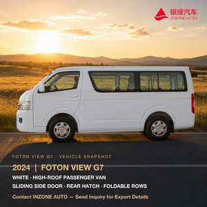 Nuovo Foton View G7 2024, Minibus Passeggeri, 2.4L Benzina, Tetto Alto, 6 Posti, Guida a Sinistra, Veicolo per Trasporto Urbano ed Esportazione - Product Image 1