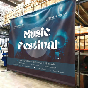 Pancarta Flexible Grande, Tamaño Personalizado, Impresión UV, Fondo para Eventos, Fábrica de Impresión en Vietnam - Product Image 2