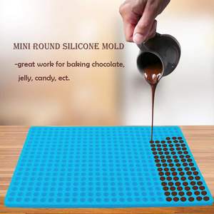 Piccolo stampo in Silicone blu 468-cavità <span class=keywords><strong>per</strong></span> cioccolato gommoso caramella dolce caramella <span class=keywords><strong>per</strong></span> animali domestici piccole decorazioni <span class=keywords><strong>per</strong></span> torta strumenti - Product Image 5