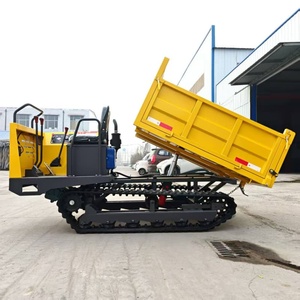 Truk Pengangkut Kebun Mini <span class=keywords><strong>2</strong></span> Ton dengan Sistem Penggerak Rantai dan Fitur Pengeluaran Muatan Otomatis - Product Image 3