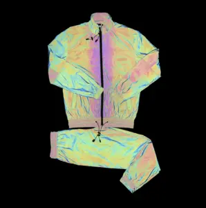 Reflektif Rainbow Jaket untuk Outdoor Pakaian