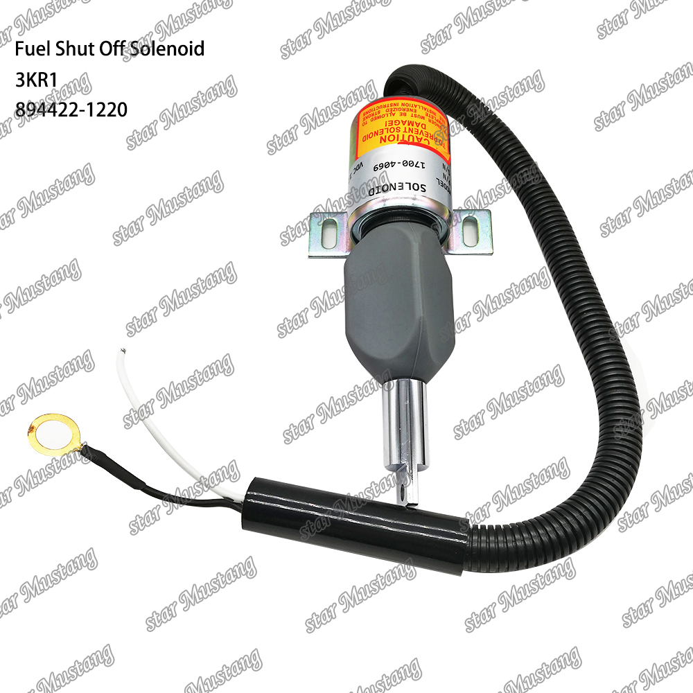 3KR1 Fuel Shut off Solenoid - Reliable Isuzu Engine Parts