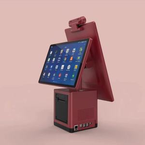 15,6 pulgadas Android/Windows I5 4th/5th Gen 8GB RAM 256GB WiFi Pantalla dual Pantalla táctil única Rotación POS Máquina Negro 1 año - Product Image 1