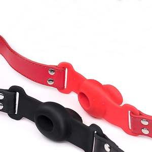 Esclave sexuel Silicone lèvres joint torique <span class=keywords><strong>bouche</strong></span> ouverte Gag fétiche oral Bdsm Bondage contraintes jouet érotique jouet sexuel pour Couples - Product Image 3