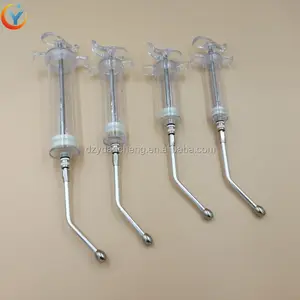 High Quality Medical Equipment Plastic Feeding syringe continuous syringe drencher Dosing Syringe Gun for cattle sheep