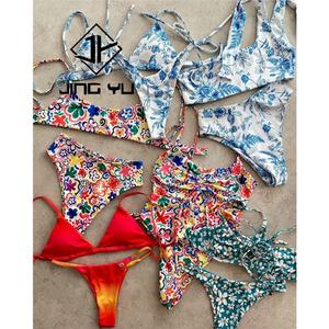 Maillots de bain pour femmes, vêtements de plage tendance, imprimés personnalisés, bikini en nylon recyclé, vente chaude - Product Image 3