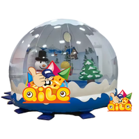 Publicité gonflable de Noël Modèle gonflable Décoration gonflable extérieure Danseur d'air Ballon Publicité