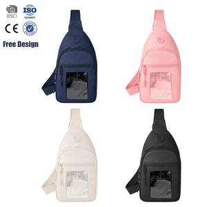 Bolso Bandolera Impermeable con Ventana para Tarjetas Graded Profesionales PSA, Coleccionistas de TCG y Fans de Anime, con Botón de Verano para Exhibición - Product Image 1