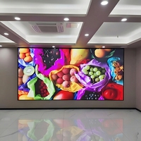 Mur vidéo LED professionnel d'intérieur haute performance, affichage couleur intégrale pour fond de scène et location événementielle