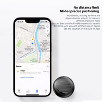 Localisateur intelligent Apple AirTag anti-perte pour animaux de compagnie avec réseau 4G, écologique, garantie 1 an