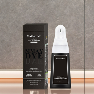 Meidai, directo de fábrica al por mayor de China, champú semipermanente para teñir el cabello de manzana negra con peine para Vinagre de frutas, color inspirado - Product Image 3