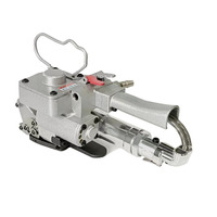 Machine de cerclage pneumatique portative A19 légère (3,8 kg) pour sangles PET et plastique, thermoscellage, vente en gros
