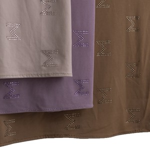 Offerta Speciale 2026 Hijab Premium Merrachi in Jersey Liquido Lussuoso con Lavorazione Artigianale in Pietra, Morbido Sciarpa Hijab - Product Image 6
