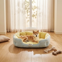 Cama para Perros Tipo Sofá, Cálida para Invierno, Lavable, para Todas las Estaciones, para Perros Pequeños, Teddy, Bichón, Cama Acogedora para Gatos, Venta al Por Mayor