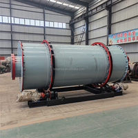 Secador de tres rotaciones de alta eficiencia, engranaje PLC, varias capacidades para secar arena de sílice, arena de Río, motor de arena fabricado
