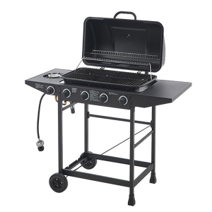 2026 Hot Sale Summer <b>BBQ</b> Propane Gas Grill 5 Burners 42000 BTU Output Stainless Steel Painted Finish Piezo Ignition Modern - Product Image 3