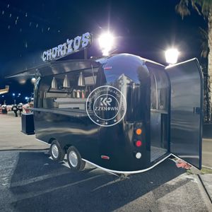 2025 China Manufacturer Stainless Steel OEM Mobile Pizza Fast Food Truck Trailer With Full Kitchen Equipments For Sale - Product Image 1