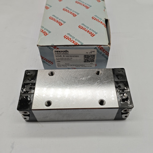 Riel de guía lineal Rexroth original, bloque de guía lineal R162352410, tamaño de riel lineal 55, rodamiento lineal - Product Image 5