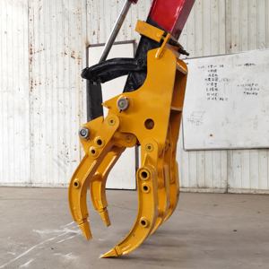 Grappin hydraulique pour excavatrice, rotation à 360 degrés, pour le chargement de bois, spécial exploitation forestière et agricole - Product Image 5