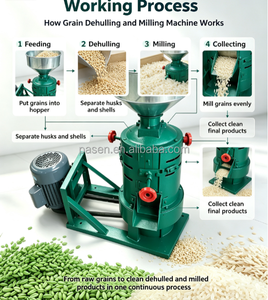 Machine à décortiquer le maïs et le blé, éplucheuse de céréales, décortiqueuse de millet, modèle très demandé - Product Image 3