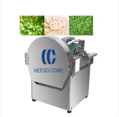professionelle elektrische edelstahl-schneidemaschine für kartoffel zwiebel-, würstchen- und kürbischnitter schredder schneidemaschine