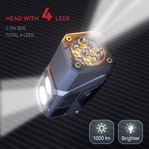 ไฟฉายคาดศีรษะ LED กันน้ำแบบชาร์จไฟได้ 700 ลูเมน พร้อมเซ็นเซอร์ตรวจจับความเคลื่อนไหว COB หมุนได้ 180 องศา สำหรับตั้งแคมป์ เดินป่า ตกปลา วิ่ง - Product Image 2