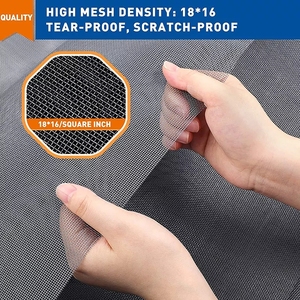Không thấm nước sợi thủy tinh bay màn hình lưới vải sợi thủy tinh màu đen lưới côn trùng màn hình lưới cuộn sợi muỗi - Product Image 3