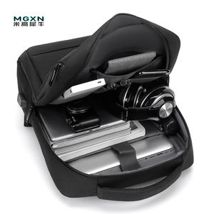 Customizable Waterproof Oxford Polyester Laptop <strong>Backpack</strong> with USB Zipper Unisex Business Bag Travel School Rucksack for Men - Product Image 6