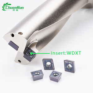 <span class=keywords><strong>U</strong></span>-<span class=keywords><strong>Drill</strong></span> indicizzabile ad alta velocità per la perforazione di fori profondi CNC in acciaio e ghisa lunga durata dell'utensile - Product Image 3