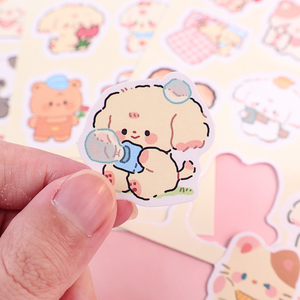 Adesivi Decorativi Personalizzati per Bambini con Stampe di Cartoni Animati, Fogli di Adesivi Impermeabili Kawaii - Product Image 4