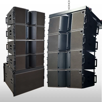 Altavoz Line Array Profesional Dual de 8 Pulgadas KA208 con Controladores de Neodimio para Equipos de Sonido/Amplificadores/Altavoces de Barra de Conferencias