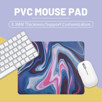 Modèles personnalisés usine anti-dérapant accessoires informatiques tapis de souris de jeu jouer tapis de bureau personnalisé PVC tapis de souris pour bureau maison