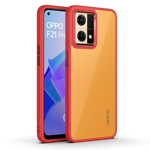 เคสใสสำหรับ <span class=keywords><strong>Oppo</strong></span> F21 Pro <span class=keywords><strong>Reno</strong></span> <span class=keywords><strong>7</strong></span> 4G <span class=keywords><strong>Reno</strong></span> 6 5G A96,เคสแข็งกันกระแทกบัมพ์เปอร์กล้องโลหะ - Product Image 5