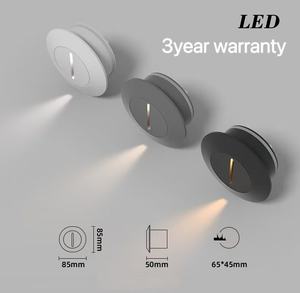 Venta caliente tira de <span class=keywords><strong>escalera</strong></span> paso <span class=keywords><strong>luz</strong></span> redonda Ip65 3W Led <span class=keywords><strong>empotrable</strong></span> paso <span class=keywords><strong>escalera</strong></span> <span class=keywords><strong>luz</strong></span> al aire libre Led paso <span class=keywords><strong>Luz</strong></span> - Product Image 3