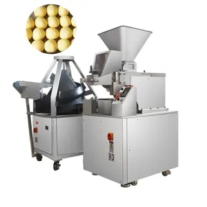 Volumetric Continuous Cookie Dough Cutter Extruder Dough Divider Dough Ball Rolling Making Machine